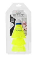 Волан пластик ONLYTOP SWIFT HIT  (набор 3 шт), цвет желтый 534811, , набор в интернет-магазине Патент24.рф